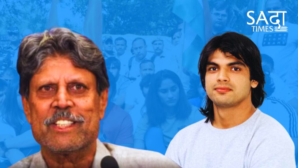 पहलवानों के समर्थन में आये कपिल देव और नीरज चोपड़ा, बोले- एथलीटों का सड़कों पर उतरते देखना दुखद