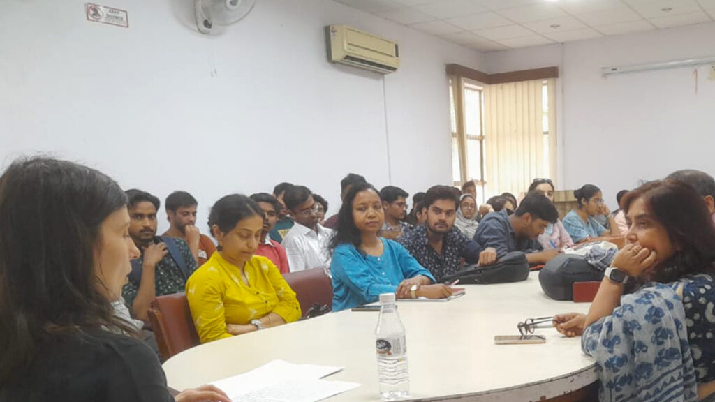 जामिया में इंटर-रिलीजियस डायलॉग पर जर्मन स्कॉलर द्वारा वार्ता