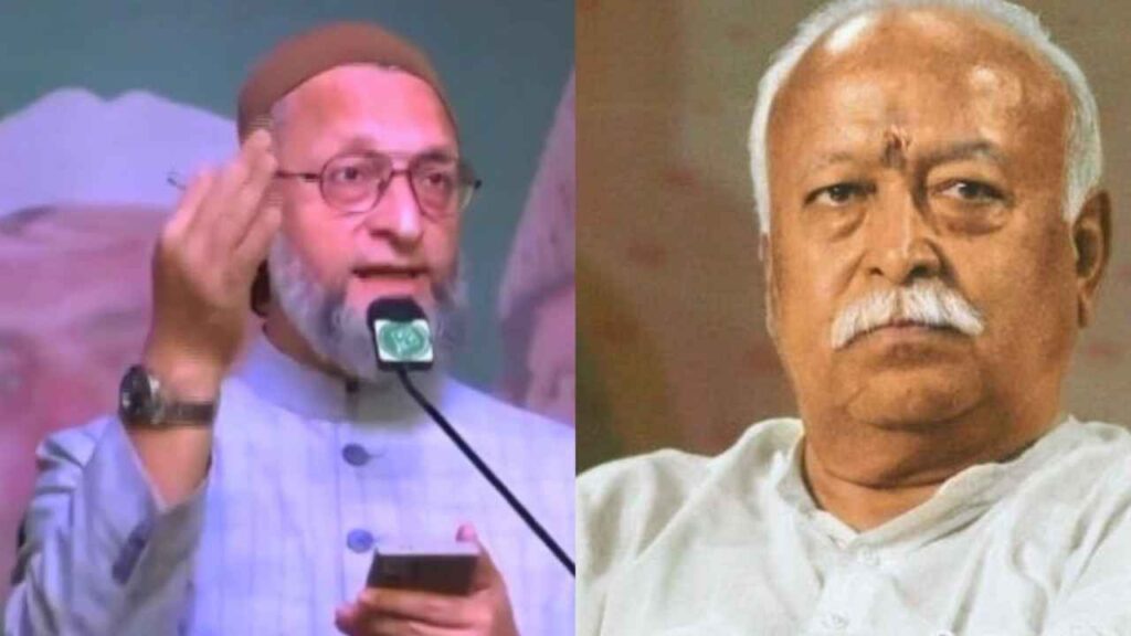owaisi Mohan Bhagwat_SADAA Times
