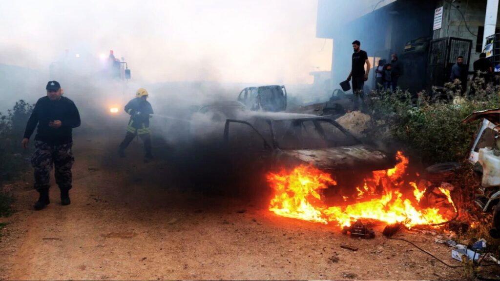Israeli settlers attack Plastine West Bank villages/ Getty Image