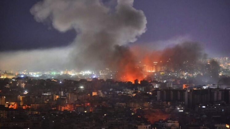 Israel Massive Air Strikes On Lebanon